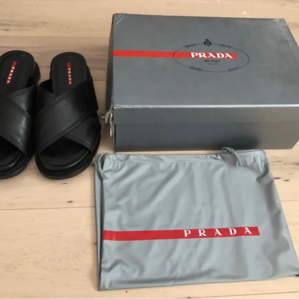 PRADA PLATFORM SANDALS - Picture 2 of 3